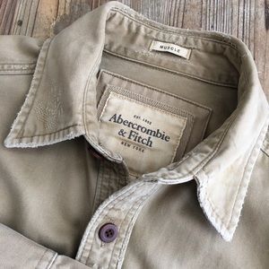 Abercrombie and Fitch military shirt